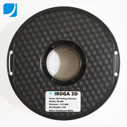 3D Printing Material in Transparent White Color and 1.75mm Diameter