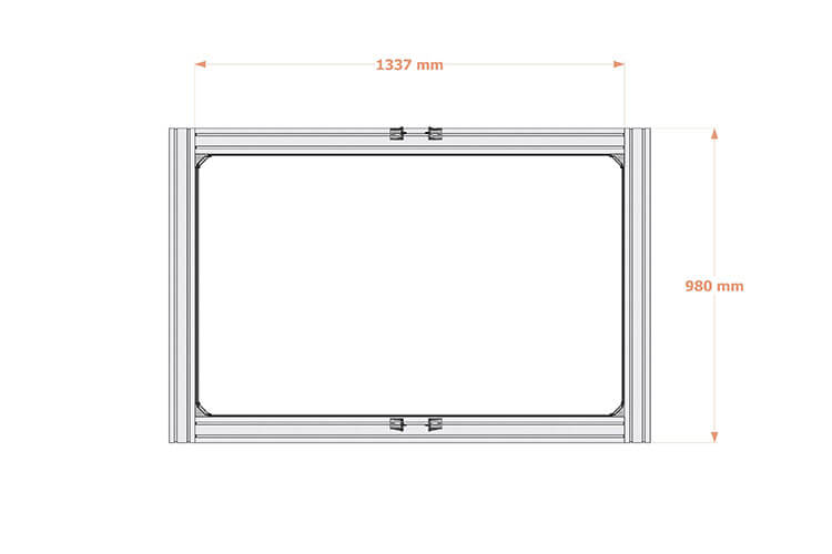 Assembling a Rectangle for a 3D Printer Shelf