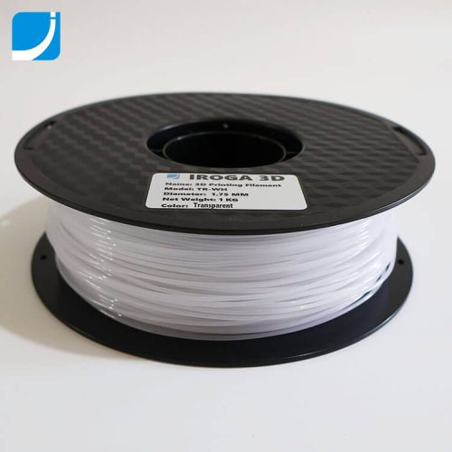 3D Printing Logo Filament in Transparent Clear Color