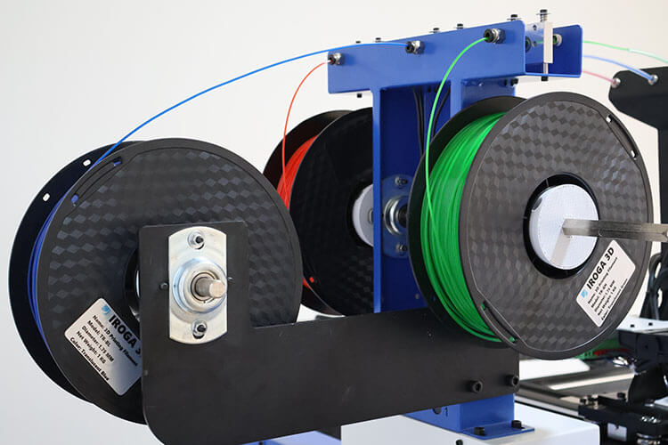 3D Printing Filament in Three Colors from Iroga 3D