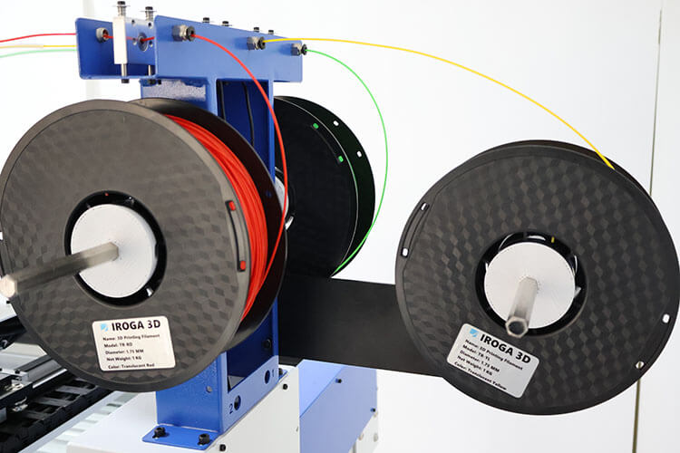 3D Printing Filament in Triple Colors from Iroga 3D