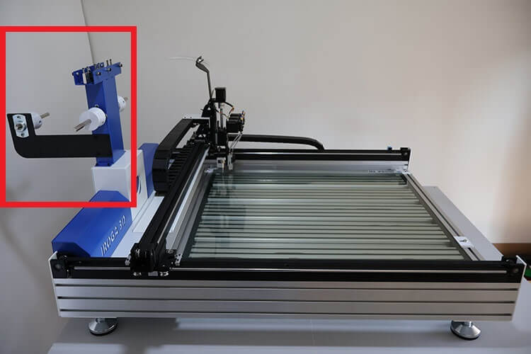 Filament Rack of 3D Letter Printer from Iroga 3D