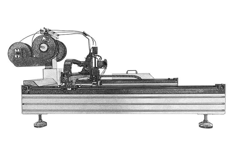 Drawing of Iroga 3D Signage Machine