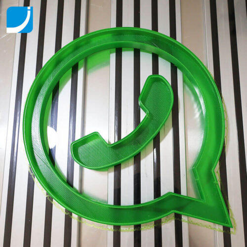 Illuminated Custom Signage Made by 3D Signage Printing Machine in China