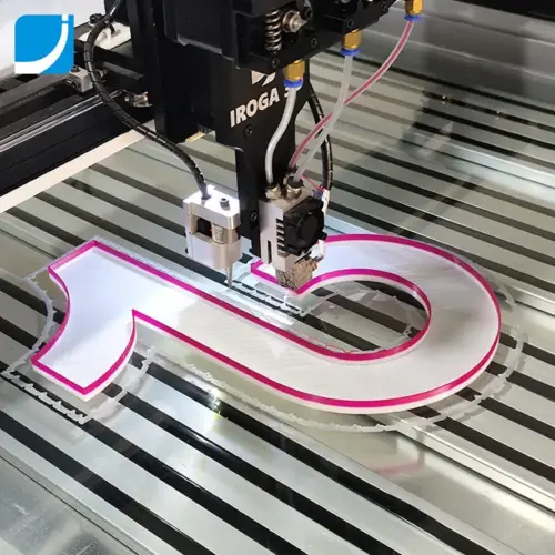 3D Illuminated Outdoor Signage Printer with 1200mm Big Printing Bed