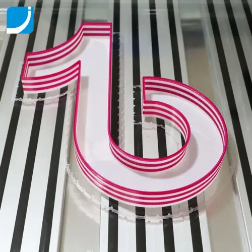 3D Luminous Outdoor Signage Printer with 1200mm Big Printing Bed