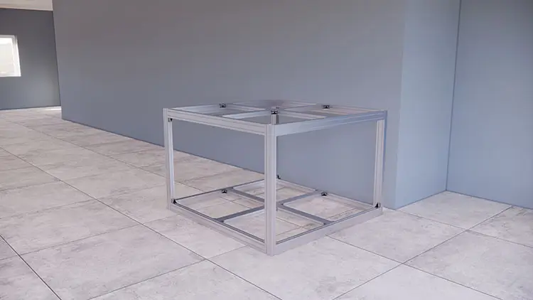Double Layer Shelf for 3D Printers and Advertising Machines