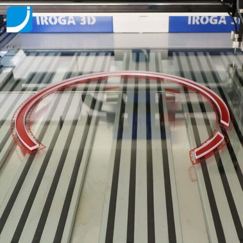 LED Outdoor Signage Made by 3D Sign Printing Machine Supplier in China