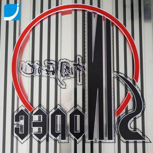 Illuminated Outdoor Signage Made by 3D Signage Printer Factory in China