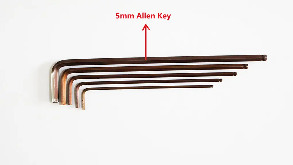Allen Key for 3D Printer Shelf