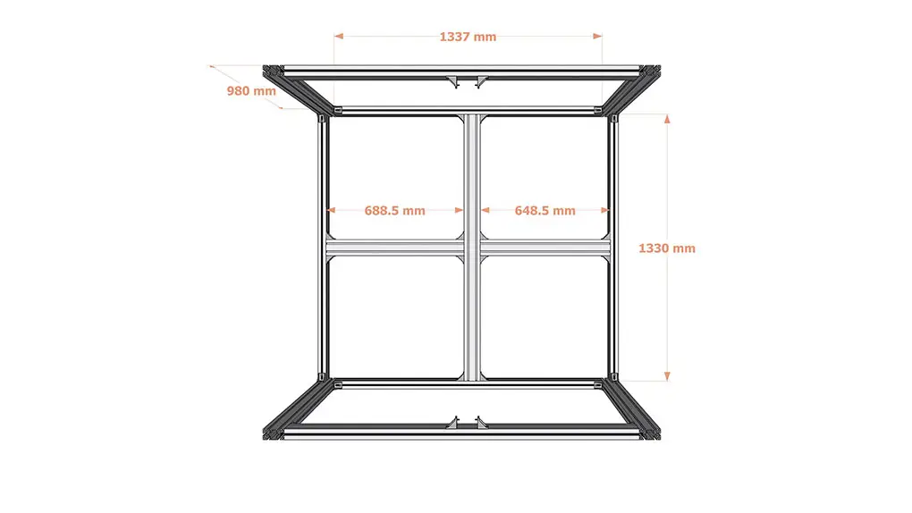 Assembling of Double Layer Shelf for Advertising Machines