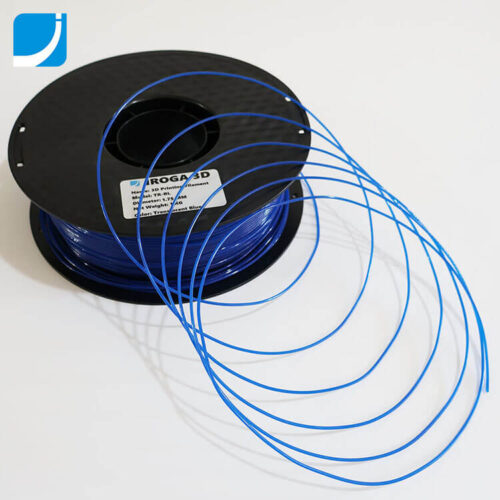 3D Printing Filament Translucent Ocean Blue for Illuminated Signages