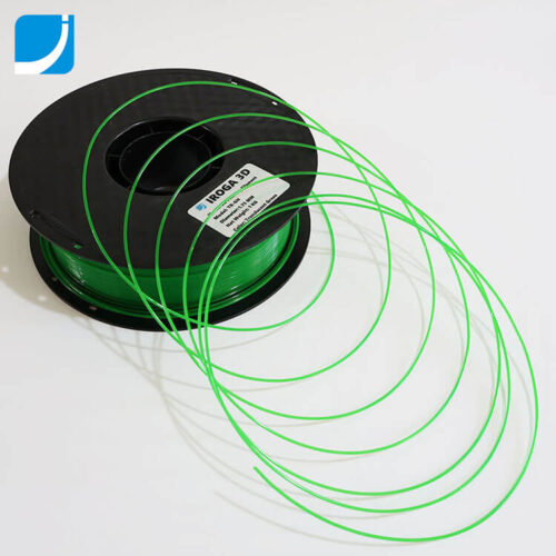 3D Printing Filament in Transparent Green Color