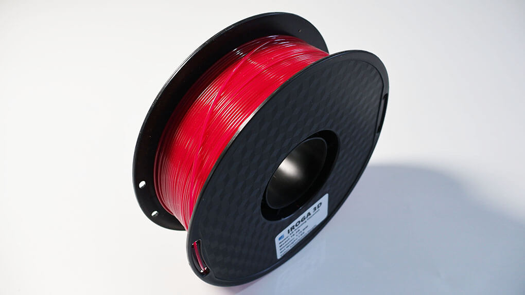 3D Printing Signage Filament in Translucent Rosy Colour