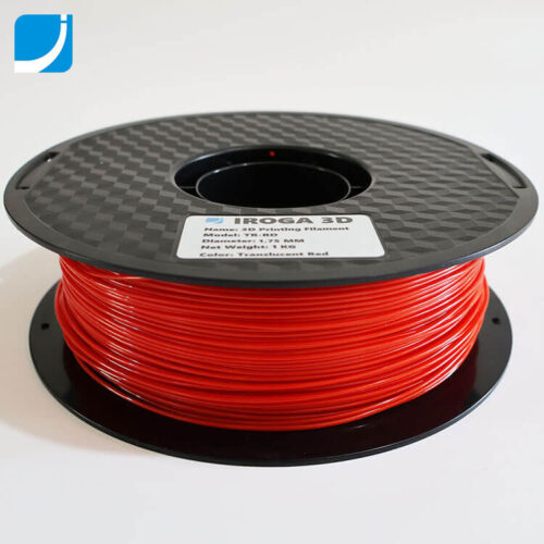 Translucent Red 3D Printing Filament for Outdoor Use