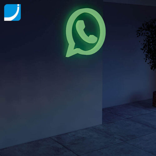 Logotipo 3D Personalizado y Iluminado Hecho por Impresora 3D en China