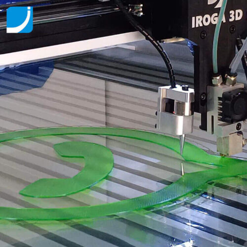 Illuminated Custom Signage Made by 3D Printer in China No UV Curing Machine