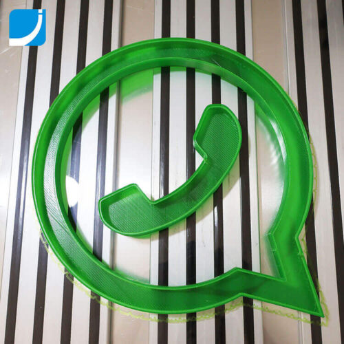 Illuminated Custom Signage Made by 3D Logo Printing Machine in China