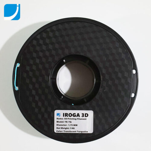 3D Printing Filament in Translucent Turquoise for LED Illuminated Signages
