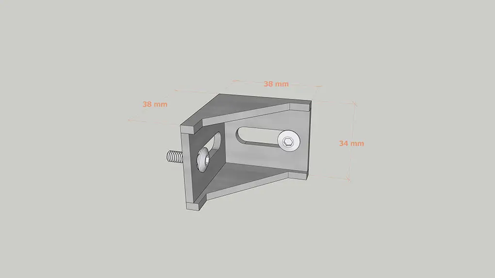 Assembling Accessories for 3D Printer Shelf