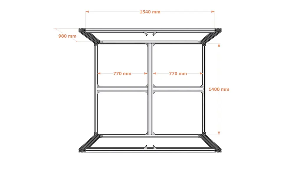 Assembling of Double Layer Shelf for Advertising Machines
