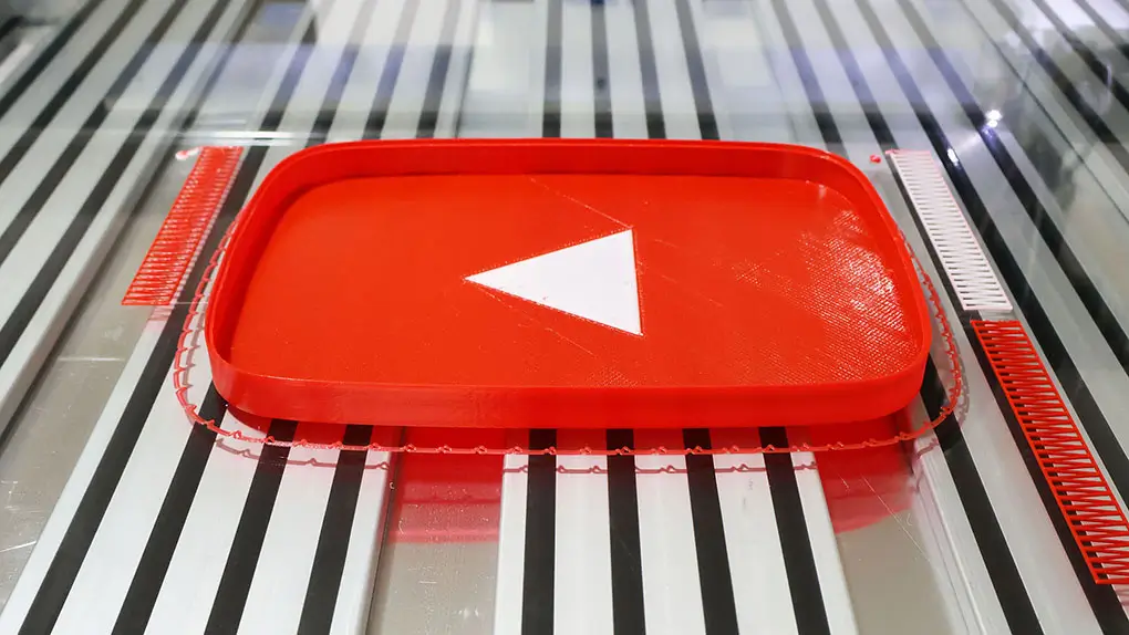 3D Printed Lightbox YouTube