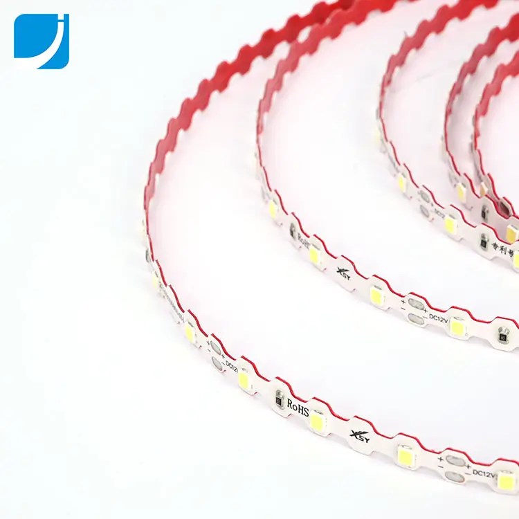 10000K Cold White S-shape LED Light Strip for 3D Printed Signages 10000K Cold White S-shape LED Light Strip for 3D Printed Signages