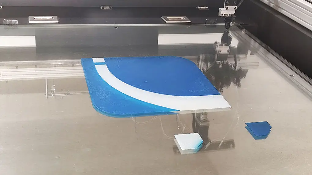 3D Printing Process of Company Logo of IROGA 3D