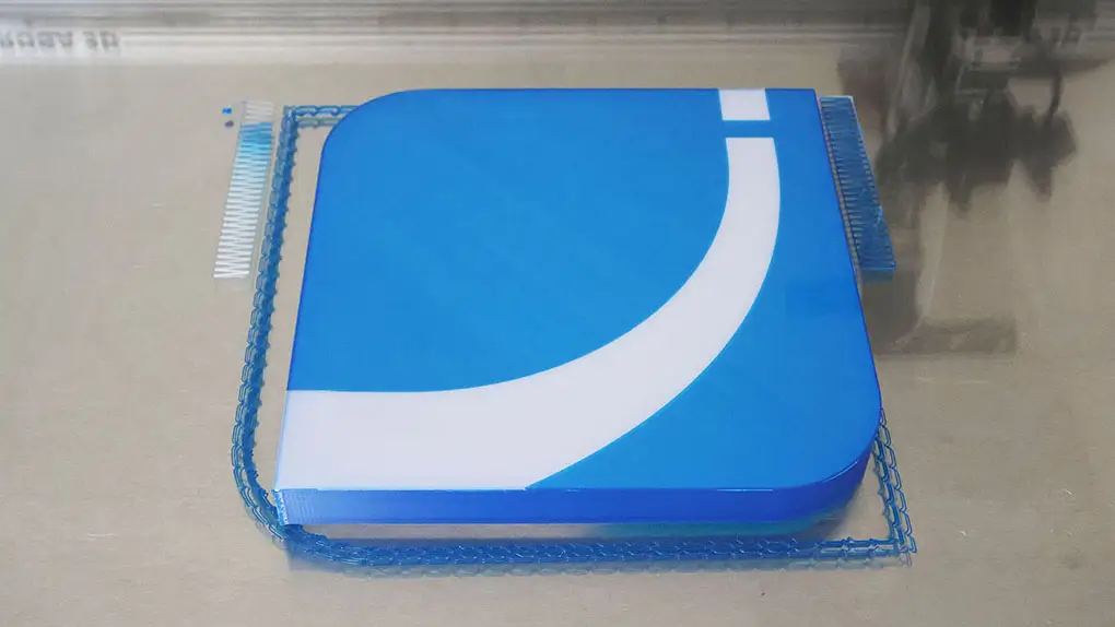 3D Printed Logo of IROGA 3D