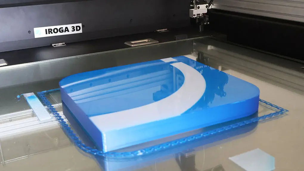 3D Printing Logo of IROGA 3D