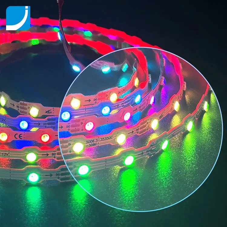 RGB Flexible S-shape LED Light Strip for Illuminated Signages Letters IP67 Rainproof Waterproof RGB Flexible S-shape LED Light Strip for Illuminated Signages Letters IP67 Rainproof Waterproof